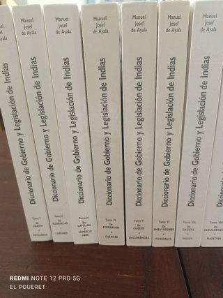 Diccionario de gobierno y legislación de Indias