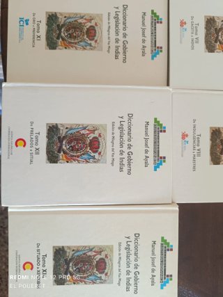 Diccionario de gobierno y legislación de Indias