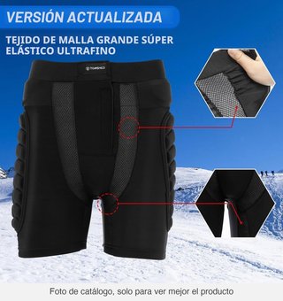Shorts protección talla M snowboard esquí patines