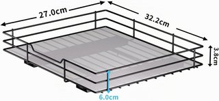 Scaffale Espandibile in Metallo per Spezie