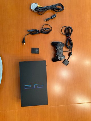 PlayStation 2 Sony Nera Completa