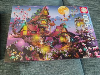 Puzzle Educa 500 Piezas Casa de las Hadas
