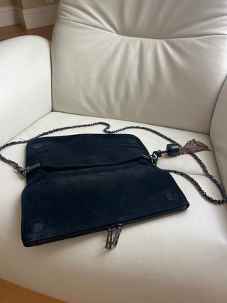 Bolso Zadig & Voltaire negro con flecos