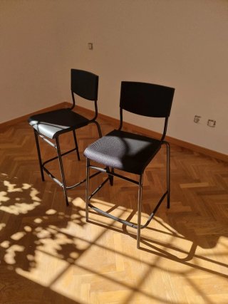 2 Taburetes altos Ikea STIG
