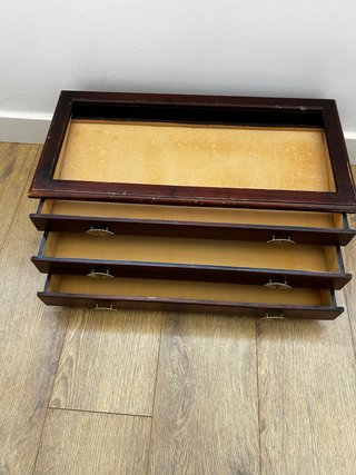 Joyero Antiguo de Madera