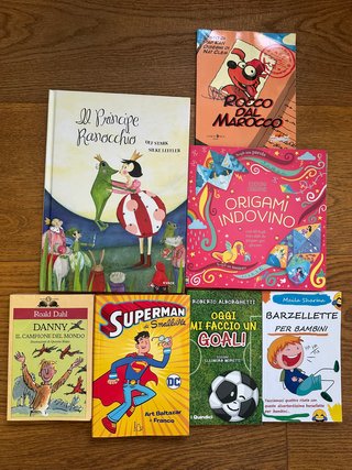 Set di 7 Libri per Bambini & Ragazzi - Come nuovi