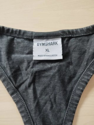 Camiseta Gymshark sin mangas gris Talla M