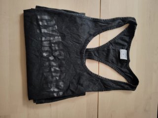 Camiseta Gymshark sin mangas gris Talla M