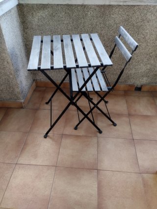 Mesa y Silla Terraza