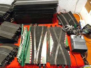 Pistas de Scalextric para reparar