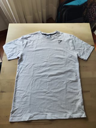 Camiseta Gymshark Original Blanca
