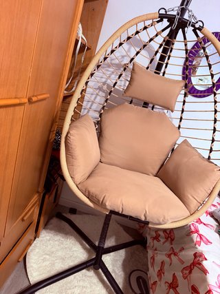 Silla Colgante de Ratán