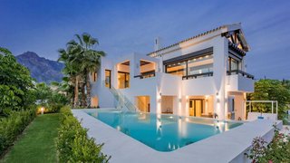 Chalet en alquiler en Lomas de Marbella Club en Marbella
