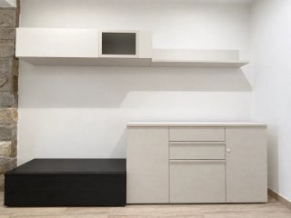 Mueble TV y Estanterías + aparador