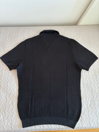 Polo Massimo Dutti Negro de hombre