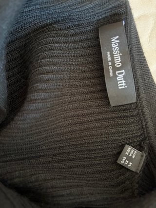 Polo Massimo Dutti Negro de hombre