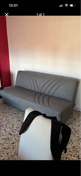Divano letto con contenitore