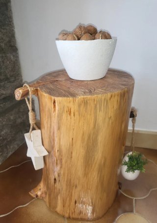Tronco madera restaurado 36x25