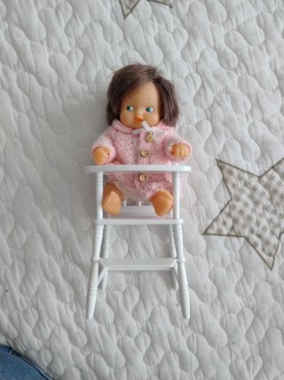 Muñeca Barriguitas con Trona