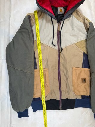 Chaqueta Carhartt Colorblock Patchwork Talla M