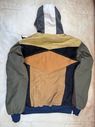Chaqueta Carhartt Colorblock Patchwork Talla M