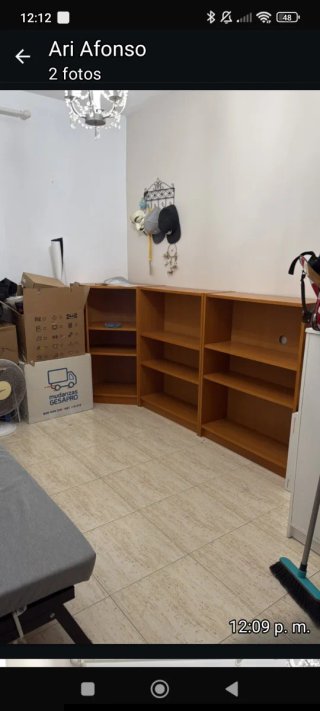 Estantería en L de Madera