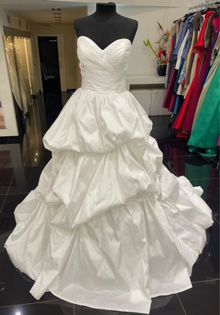 Vestido Novia/Festera Blanco Talla Única