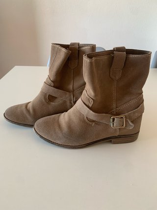 Botines Springfield Beige con Cuña