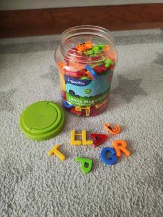 Letras magnéticas