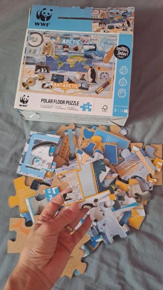 Puzzle WWF Polar Floor Puzzle 49 piezas