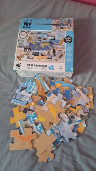 Puzzle WWF Polar Floor Puzzle 49 piezas