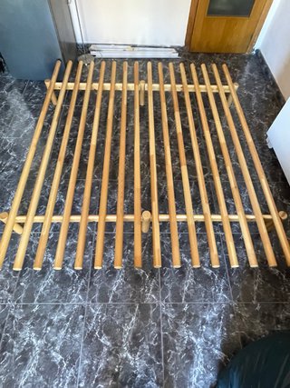 Somier Madera 180x200 Estilo Japonés