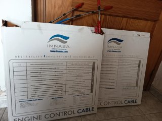 2 Cables de Acelerador Imnasa para Motor