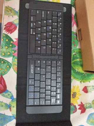 Teclado Plegable Mini LESHP Negro