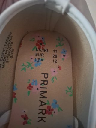Bailarinas Blancas Primark Talla 29