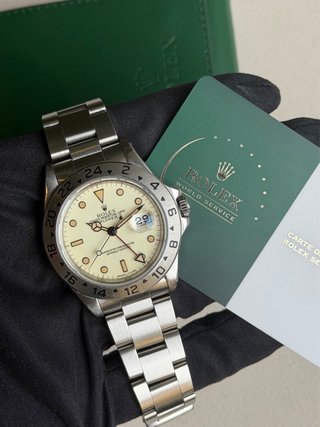 Reloj Rolex Explorer II Esfera Marfil