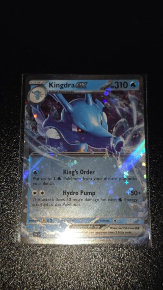 Kingdra EX Inglés Carta Pokémon INGLÉS