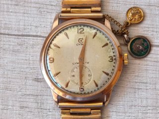 Reloj suizo Cyma Cimaflex oro 18k