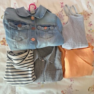 Lote de 5 prendas para niña talla 9-10