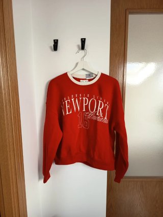 Sudadera Polar Roja Newport Talla M