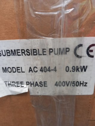 Bomba Sumergible DBM 404