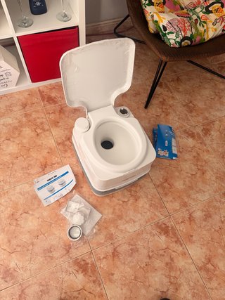 WC Químico Portátil para Camper therford model 335