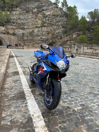 Suzuki GSX-R 600 Azul