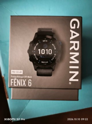 Garmin Fenix 6  Solar Gris