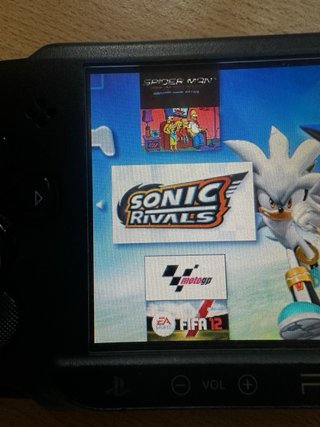 Sony PSP Nera con Custodia e Giochi