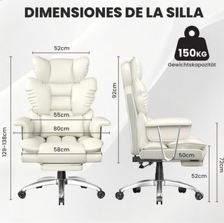 2 Sillones ergonómicos de oficina NUEVO