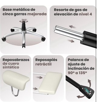 2 Sillones ergonómicos de oficina NUEVO