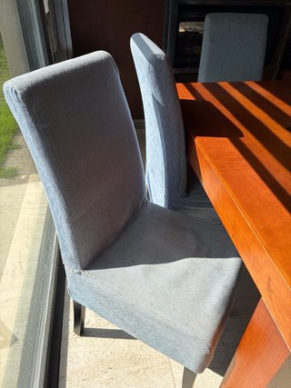 6 Sillas de Comedor Tapizadas