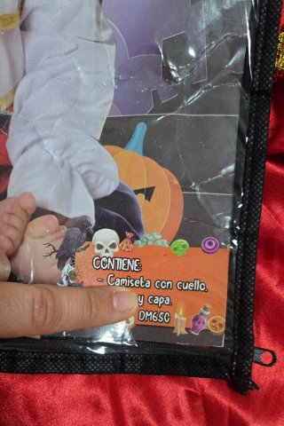 Disfraz de Vampiro talla 1 Sin pantalón