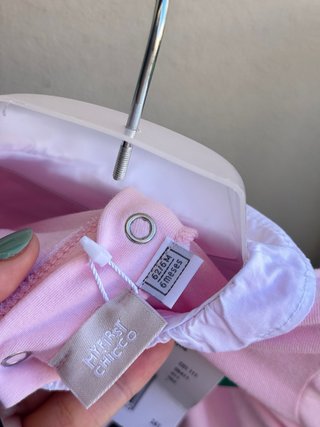 Blusa rosa Chicco tam 6 nova